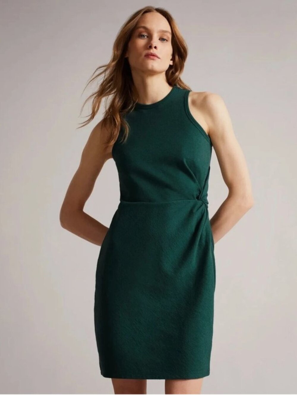 Ted Baker Livviaa Cotton Jersey Body-Con Dress, Size 2